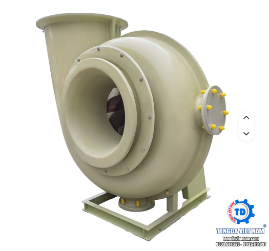 Quạt Ly Tâm Chống Ăn Mòn HGF4-72 Kiểu A – Composite FRP