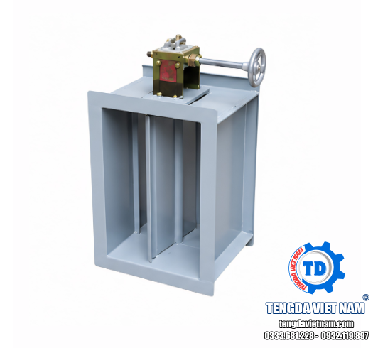 VAN BƯỚM THÔNG GIÓ THÉP TD0014 – VAN GIÓ HVAC 钢制蝶阀