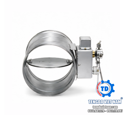 VAN CHẶN LỬA TRÒN TAY GẠT TD0016 – VAN CHỐNG CHÁY ỐNG GIÓ HVAC 圆形防火阀