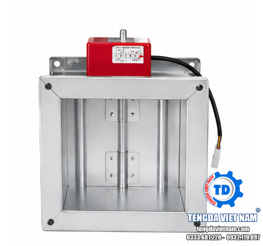 VAN ĐIỀU CHỈNH GIÓ VUÔNG MOTOR ĐIỆN HVAC – VAN MFD 铝合金电动风量调节阀