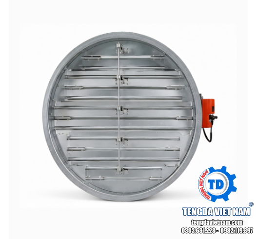 VAN ĐIỀU TIẾT GIÓ TRÒN ĐIỀU KHIỂN ĐIỆN HVAC – MOTORIZED ROUND DAMPER 圆形风量调节阀