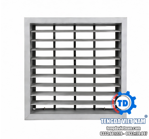 VAN GIÓ ĐIỆN HVAC – MOTORIZED DAMPER LOUVER 电动风阀