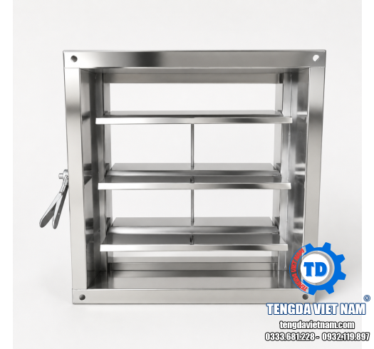 Van Gió Điều Chỉnh Lưu Lượng Gió Inox HVAC