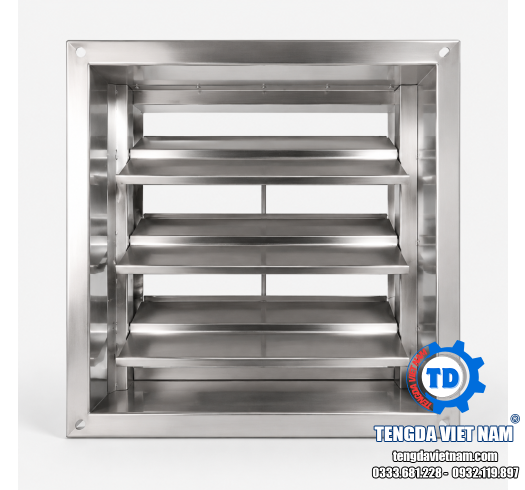 Van Gió Điều Chỉnh Lưu Lượng Gió Inox HVAC