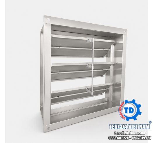 Van Gió Điều Chỉnh Lưu Lượng Gió Inox HVAC