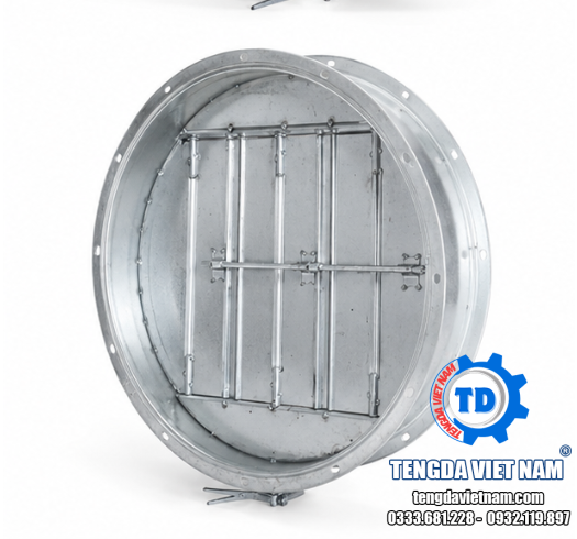 VAN GIÓ TRÒN CHỈNH TAY GẠT HVAC – ROUND VOLUME CONTROL DAMPER 圆形风量调节阀