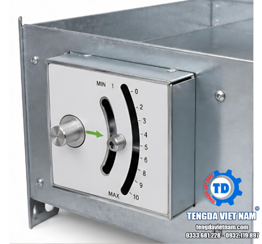 VAN VAV ĐIỀU CHỈNH LƯU LƯỢNG GIÓ TD0022 – VARIABLE AIR VOLUME DAMPER 变风量阀