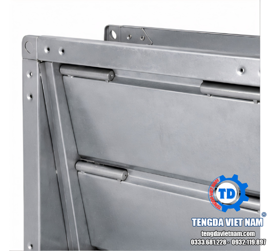 VAN VCD VUÔNG MỘT CHIỀU TD0017 – VAN GIÓ NRD HVAC 矩形风管止回阀