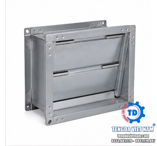 VAN VCD VUÔNG MỘT CHIỀU TD0017 – VAN GIÓ NRD HVAC 矩形风管止回阀