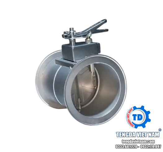 VAN VCD TRÒN TAY GẠT HVAC – VAN ĐIỀU CHỈNH LƯU LƯỢNG GIÓ 圆形风量调节阀