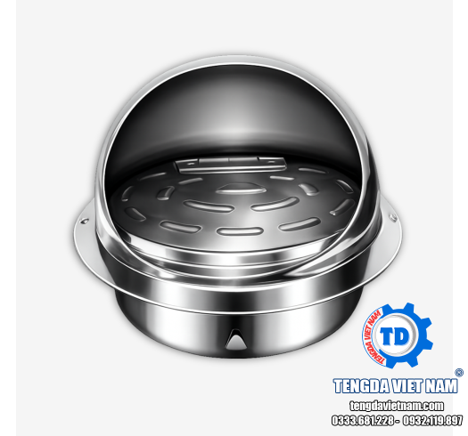 VENT CAP INOX 304 CHỐNG MƯA HVAC | CHỤP THÔNG HƠI NGOÀI TRỜI CHO HỆ THỐNG ỐNG GIÓ