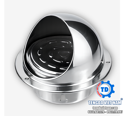 VENT CAP INOX 304 CHỐNG MƯA HVAC | CHỤP THÔNG HƠI NGOÀI TRỜI CHO HỆ THỐNG ỐNG GIÓ